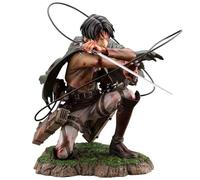 Huawealthy Levi Anime Figure Eren Jaeger Figure Scout Regiment Action Statue PVC Model Desktop Ornaments Decoration Souvenir Collection Gift for Fans