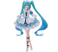 Huawealthy Miku Anime Figure Fairy Tales 18cm Standing Posture Modeling Action Figure Statue for Desk and Room Decoration and Collection
