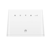 Huawei 4G Wireless LTE Router 150 MBps, WiFi Mobile with 1 GE LAN/WAN Port, WiFi 300 MBps Speed, White