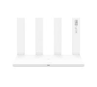 HUAWEI AX3, 3000Mbps Smart Router, Larger Bandwidth with 160 MHz, Smart Home Management, Expansive Coverage, with HarmonyOS Mesh+, Wi-Fi 6 AX3000 Gigabit WAN/LAN Auto-Adaptation, White