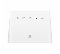 Huawei 4G Wireless LTE Router 150 MBps, WiFi Mobile with 1 GE LAN/WAN Port, WiFi 300 MBps Speed, White
