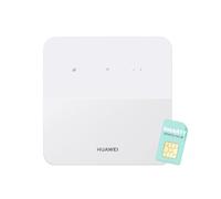 Huawei B320 300Mbps Wireless 4G+LTE Low-Cost WiFi Router, Micro SIM Slot Unlocked, Connect 32 Devices - No Configuration Required, Secure Network & Parental Control - UK plug