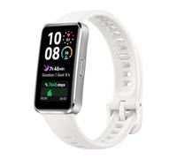 HUAWEI Band 10 Smartwatch with AI-Powered Fitness Monitoring, Pro Level Sleep Analysis, Emotional Wellness Assistant, Streamlined Metallic Design, Fast Charging, Compatible with iOS Android, White