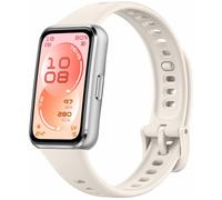 HUAWEI Band 11 Fitness Tracker - Aluminium with White Fluoroelastomer Strap, White