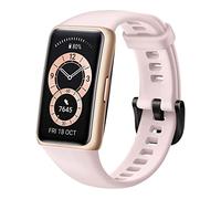 HUAWEI Band 6 - All-Day SpO2 Monitoring, 1.47" FullView Display, 2-Week Battery Life, Fast Charging, Heart Rate Monitoring, Sleep Tracking, 96 Workout Modes, Message Notifications, Sakura Pink