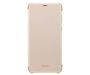 Huawei Case for Huawei P Smart Folio shockproof Elegant Design, Golden