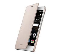 Huawei Flip Cover Case for P9 Lite - Gold