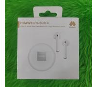 HUAWEI FreeBuds 4 - Wireless Bluetooth Open-fit Earphones with Hybrid Active Noise Cancellation, High-Resolution Sound Triple-Mic Earbuds, Long Battery Life, Fast Wired Charging, Ceramic White