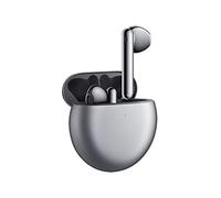 HUAWEI FreeBuds 4 - Wireless Bluetooth Open-fit Earphones with Hybrid Active Noise Cancellation, High-Resolution Sound Triple-Mic Earbuds, Long Battery Life, Fast Wired Charging, Silver Frost