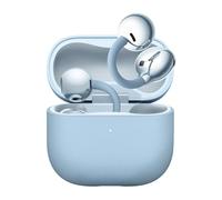 HUAWEI FreeClip 2 Open-Ear Headphones, Clip-On Wireless Earbuds, 5.1g Lightweight, IP57 Waterproof, 38H Battery, Bluetooth 6.0, 3-Mic Noise Cancellation, Wireless Charging, Blue