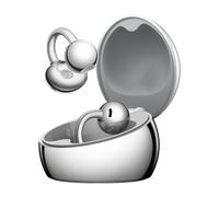 HUAWEI FreeClip 2 S Space Silver/All-Day Wearing Comfort Design/ Adaptive Open-Ear Listening/ Luminous Charging Case/ Dust and Water Proof/ Smart Control/ Available for iOS & Android