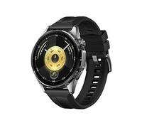 HUAWEI WATCH GT 6 GPS 46mm Smart Watch, 1.47''AMOLED Touchscreen, up to 21 days battery life, Cycling,100+ Sports Mode, iOS & Android, All-day Health Monitoring, Emotional Wellbeing, Black