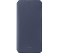 Huawei Flip Folio Textured Wallet Cover/Case for Mate 20 Pro, Deep Blue