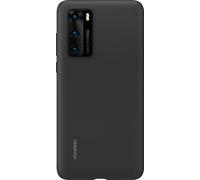 Official Huawei soft touch case backcover for Huawei P40 - Black