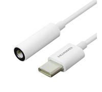 Huawei Original USB-C Male to 3.5mm Female Jack Audio Adapter, White
