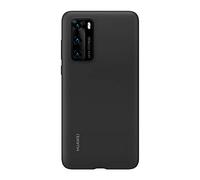 Official Huawei soft touch case backcover for Huawei P40 - Black