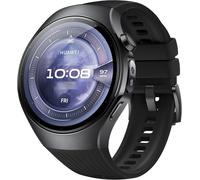 HUAWEI WATCH 5, 46mm Smartwatch, Multi-sensing X-TAP, Health MOT, Real-Time Fingertip Blood Oxygen, up to 11 Days Battery Life, eSIM, Aerospace-Grade Titanium/Stainless Steel, iOS & Android, Black