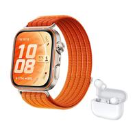 HUAWEI WATCH FIT 5 Pro Smart Watch Orange + FreeBuds SE 4 ANC White, GPS, ECG, 1.92" AMOLED FullView Display, Health Monitoring, NFC Pay, up to 10 Days Battery Life, 5ATM, for Android & iOS