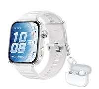 HUAWEI WATCH FIT 5 Pro Smart Watch White + FreeBuds SE 4 ANC White, GPS, ECG, 1.92" AMOLED FullView Display, Health Monitoring, NFC Pay, up to 10 Days Battery Life, 5ATM, for Android & iOS