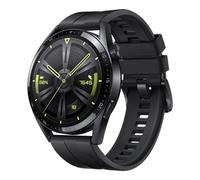 HUAWEI Watch GT 3 46 mm GPS, iOS & Android, Stainless Steel Case, Smartwatch, Long Battery Life, All-Day SpO2 Monitoring, AI Running Trainer, Accurate Heart Rate Monitoring, 100+ Training Modes, Black