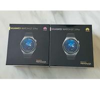HUAWEI WATCH GT 3 Pro 46.6mm Titanium Case Black Fluoroelastomer Band New Sealed
