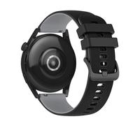 Huawei Watch GT 3 Strap Silicone Bi-coloured Textured Grey /