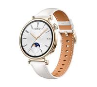HUAWEI WATCH GT 4 Smart Watch for Women-Up to 7 days Battery Life-Fitness Tracker Compatible with iOS & Android - 24H Health Monitoring including specific Women Health Management - Leather White