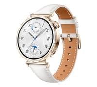 HUAWEI Watch GT 5 - Gold, White Leather Strap, 41 mm, Gold,White