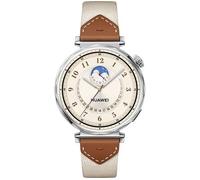 HUAWEI Watch GT 5 -41mm Stainless Steel, Brown Woven Nylon Strap