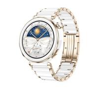 HUAWEI WATCH GT 5 Pro 42 mm Smart Watch, Sharp-Edged Design, White Ceramic