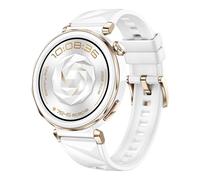 HUAWEI Watch GT 5 Pro 42 mm Smartwatch, Sharp-Edged Design, up to 7 Days Battery Life, Pro-Level Sports Watch, Health Tracking, Compatible with iOS and Android, White Fluroelastomer