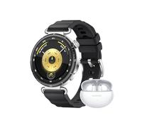 HUAWEI WATCH GT 6 41mm Black + FreeBuds 6i White, AMOLED Touchscreen, up to 14 days battery life, 100+ Sports Mode, iOS & Android, All-day Health Monitoring, Emotional Wellbeing