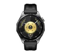 HUAWEI WATCH GT 6 GPS 46mm Smart Watch, 1.47''AMOLED Touchscreen, up to 21 days battery life, Cycling,100+ Sports Mode, iOS & Android, All-day Health Monitoring, Emotional Wellbeing, Black