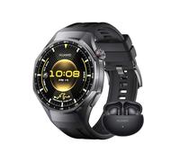 HUAWEI WATCH GT 6 Pro 46mm Black + FreeBuds 6i Black, 1.47''AMOLED Touchscreen, up to 21 days battery life, Pro-level Cycling, 100+ Sports Mode, iOS & Android, ECG Analysis