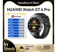 HUAWEI Watch GT 6 Pro 46mm GPS Smartwatch 1.47'' AMOLED Touch Screen Cycling Professional Level Black