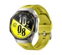 HUAWEI WATCH GT 7 Pro 46mm Smart Watch, ECG, GPS, 21 Days Battery, Yellow | Titanium Alloy Case Smartwatch, Nano-Tech Ceramic Bezel, Heart Rate Monitoring, Skiing, Cycling Activity Trackers