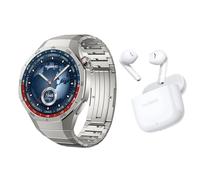 HUAWEI WATCH GT5 Pro 46MM Titanium Strap+FreeBuds SE 2 white