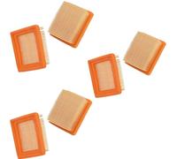 HUAWELL 6 Pack Replacement 4180 141 0300B 4180-141-0300B Air Filter Panel for Stihl FS111 FS131 FS91 Lawn Mower Models