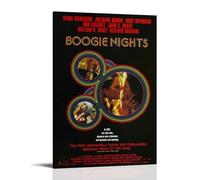 HUAYEEENT Boogie Nights Action Poster Wall Art Canvas Cover Aesthetic Poster Home Decor for Living Room 24x36inch(60x90cm) Frame-style