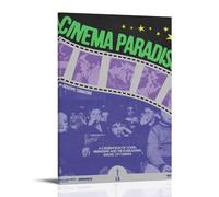 HUAYEEENT Cinema Paradiso Poster Wall Art Canvas Cover Aesthetic Poster Home Decor for Living Room 08x12inch(20x30cm) Frame-style