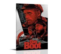 HUAYEEENT Das Boot Poster Wall Art Canvas Cover Aesthetic Poster Home Decor for Living Room 20x30inch(50x75cm) Frame-style