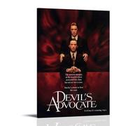 HUAYEEENT Devils Advocate Poster Wall Art Canvas Cover Aesthetic Poster Home Decor for Living Room 16x24inch(40x60cm) Frame-style
