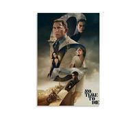 HUAYEEENT No Time to Die Poster Wall Art Canvas Cover Aesthetic Poster Home Decor for Living Room 20x30inch(50x75cm) Unframe-style