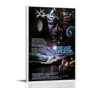 HUAYEEENT The Last Starfighter Poster Wall Art Canvas Cover Aesthetic Poster Home Decor for Living Room 16x24inch(40x60cm) Frame-style