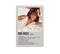 HUAYEEENT Whitney Houston Poster Wall Art Canvas Cover Aesthetic Poster Home Decor for Living Room 16x24inch(40x60cm) Unframe-style