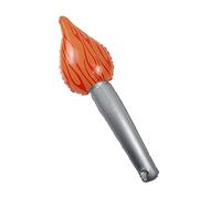Huayeex 1/2/4 Inflatable Torch Stick - Decorative Inflatable Torch | Medieval Luau Themed Sports Competitions, Medieval Flame Toy for Olym-pic Themed Games, Stage Performance