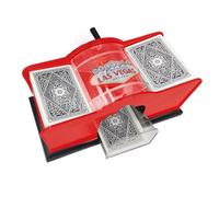 Huayeex 1/2 Card Shuffler Machine | Manual Hand Cranked Card Shuffler | Card Shuffling Machine for Playing Poker Texas Hold Em Blackjack Games Home Club Cards Shuffler Easy to Use