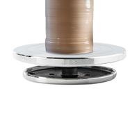 Huayeex Banding Wheel - Pottery Decorating Metal Banding Wheel,Multifunctional Small Art Table Sculpture Craft Tool for Workshop Studio Classroom