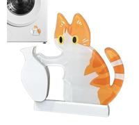 Huayeex Cat Whisker Holder Fridge Magnet - Decorative Acrylic Cute Wide Opening | Cat Whiskers Storage Container - for Bedroom Walls Refrigerators Washing Machines Home Moving