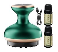 Huayeex Cellulite Remover Tool - Electric Cupping Device,9-Level Adjustable Heated Electric Intelligent Muscle Care Tool for Full Body Belly Abdomen Buttocks Thighs Neck